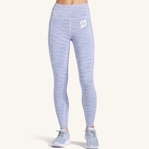 Peloton High-Rise Spacedye Tulip Hem Legging Medium New w/ Tags